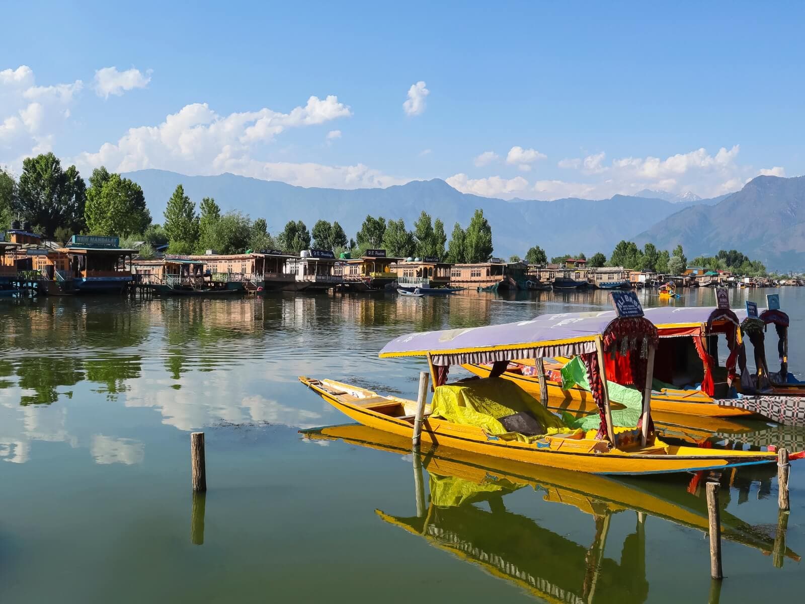 Dal Lake Srinagar, part of North India Kashmir tour packages